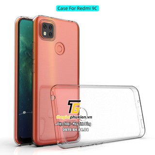 Ốp lưng Xiaomi Redmi 9C silicon dẻo trong suốt siêu mỏng 0.5mm