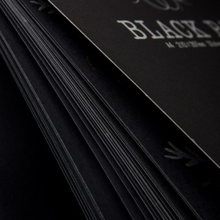 Thanh Lý Tập Giấy Đen Vẽ Trang Trí, Phác Thảo, Note Book