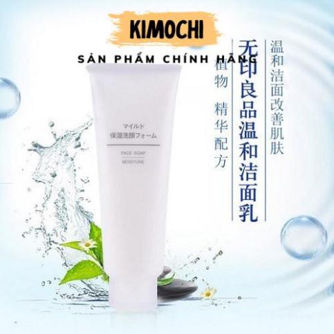 SỮA RỬA MẶT MUJI FACE SOAP SRUB 120G Nhật Bản