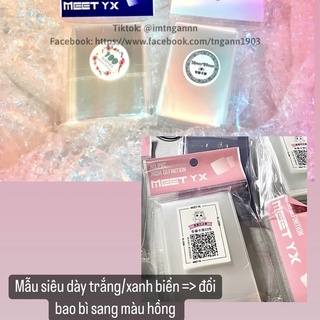 [HÀNG MỚI VỀ] Sleeve MeeT siêu dày bọc bảo vệ card