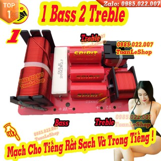 Mạch phân tần 3 loa - 1 bass 2 treble - giá 1 mạch loa ktv211