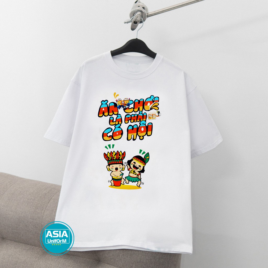 { GIÁ SỈ } Maihana12_ Áo nhóm, áo lớp ĂN CHƠI LÀ PHẢI CÓ HỘI hot trend cotton mềm mịn