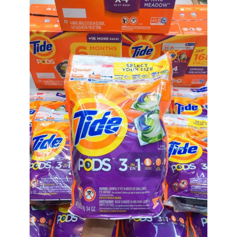 Viên giặt Tide Pods