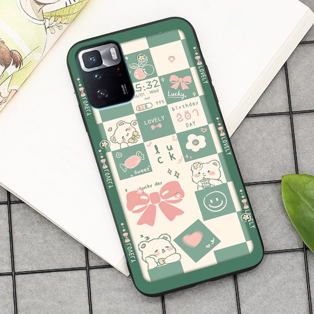Ốp lưng Xiaomi NOTE 10 PRO 5G in hình cao cấp mẫu kẻ caro,mikenbe@r siêu hot