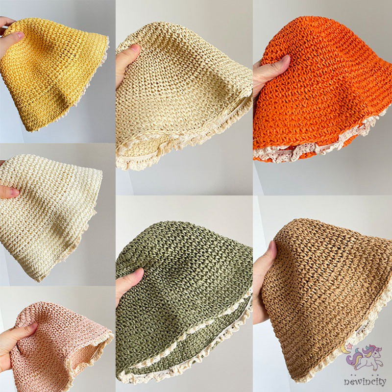 Mũ cói chống nắng thời trang hè cho bé