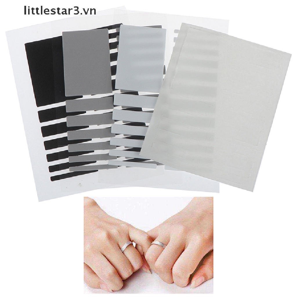 Set 3 miếng đệm điều chỉnh kích thước nhẫn vô hình