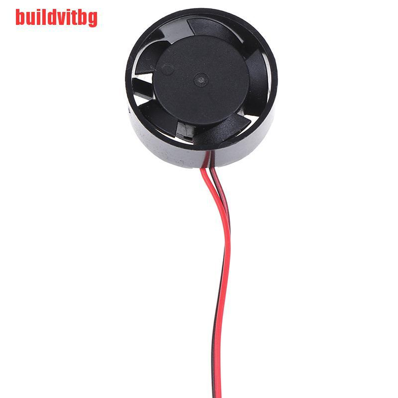 {buildvitbg}25.5x10mm 5V 9V 12V 24V Round Mini Cooling Fan for LED Lamps Computer Radiator GVQ