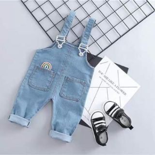 Set yếm jean cho bé trai