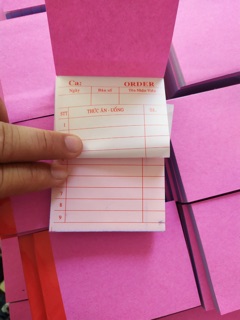 Compo 10 cuốn Order có kẻ size nhỏ 7x10