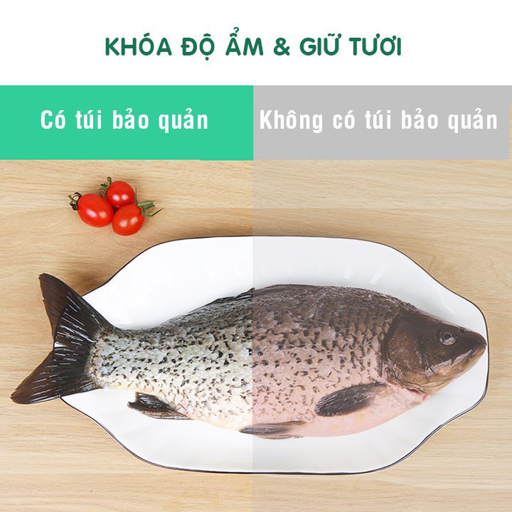 Cuộn 200 túi đựng thực phẩm An Lành kích thước 17x25cm