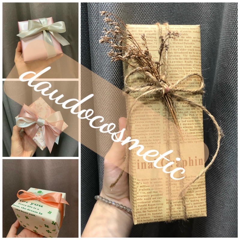 GÓI QUÀ TẶNG xinh xắn - phong cách tự chọn