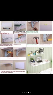 Bàn gấp treo tường đa năng