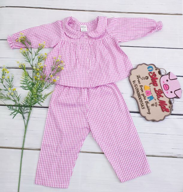 Bộ kate tay dài cho bé