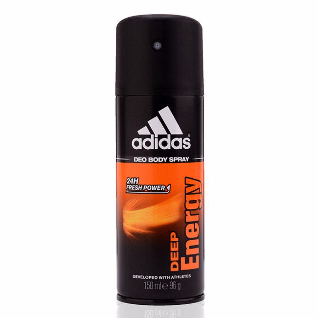 Xịt khử mùi nam ADIDAS Deo Body Spray 24H Fresh Power 150ml #Deep Energy