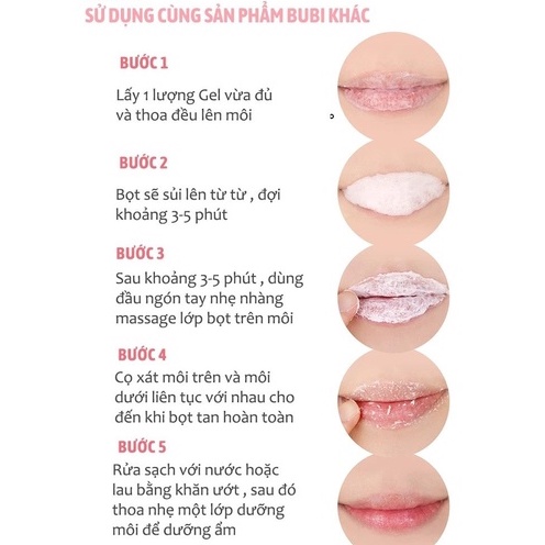 Tinh chất dưỡng môi căng mọng Unpa Bubi Bubi Lip Ampoule 10ml NPP Tido88