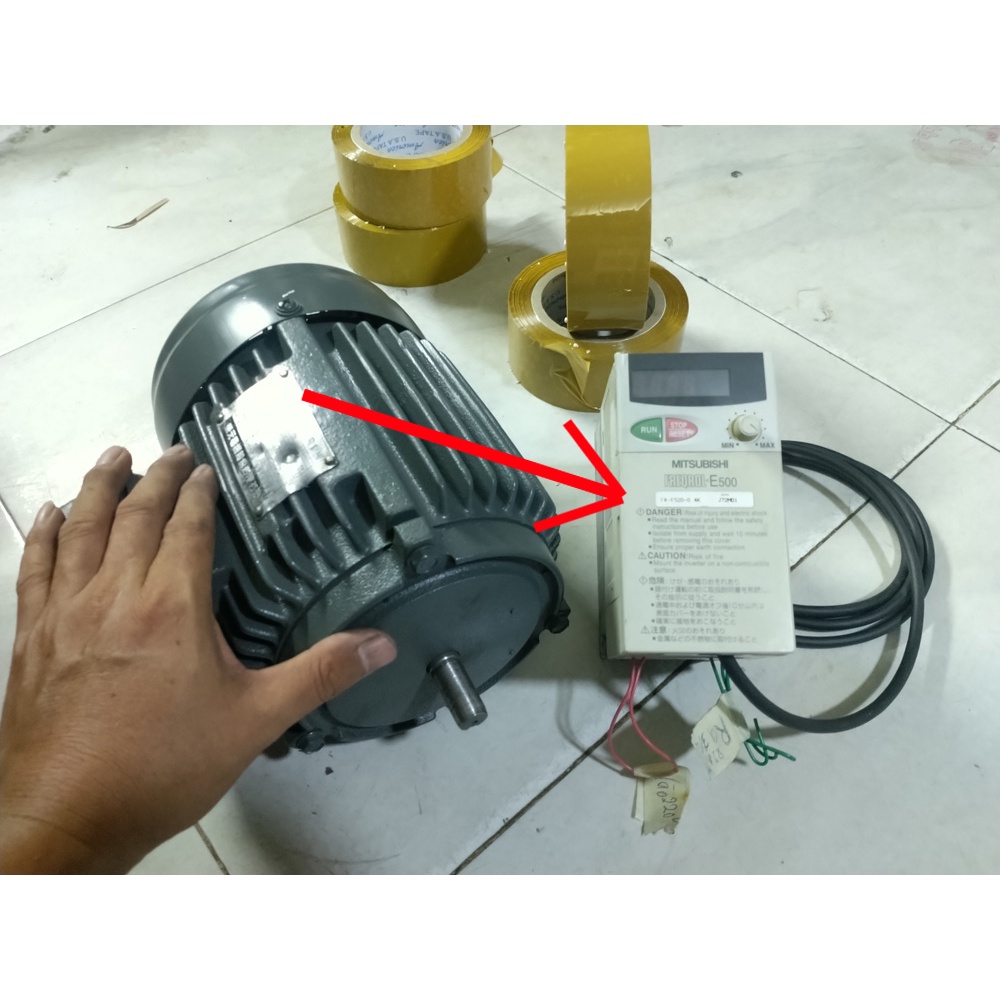 Biến tần Inverter 220vol điều chỉnh tốc độ Tua, Tới, Lui, Dừng