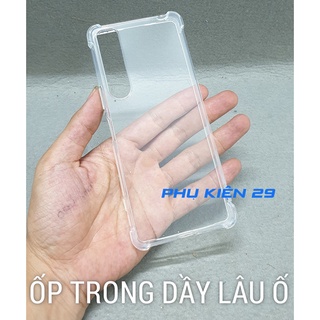 [Sony Xperia 1 Mark 4/ 1 Mark IV] Ốp lưng silicon chống sốc,chống va đập trong suốt Pudini