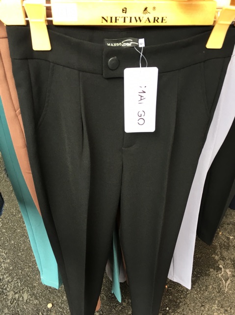 QUẦN BAGGY VẢI KHUY LỆCH MS10976