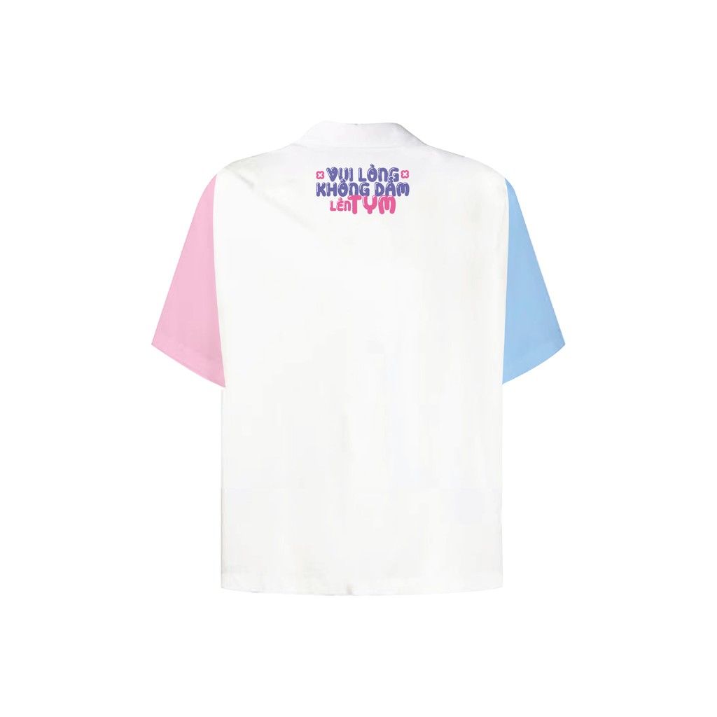 Bowling Shirt - Vui lòng Không Dẫm Lên Tim (Limited Edition: 99 Áo) - YÊU LÀ ĐỦ | BigBuy360 - bigbuy360.vn