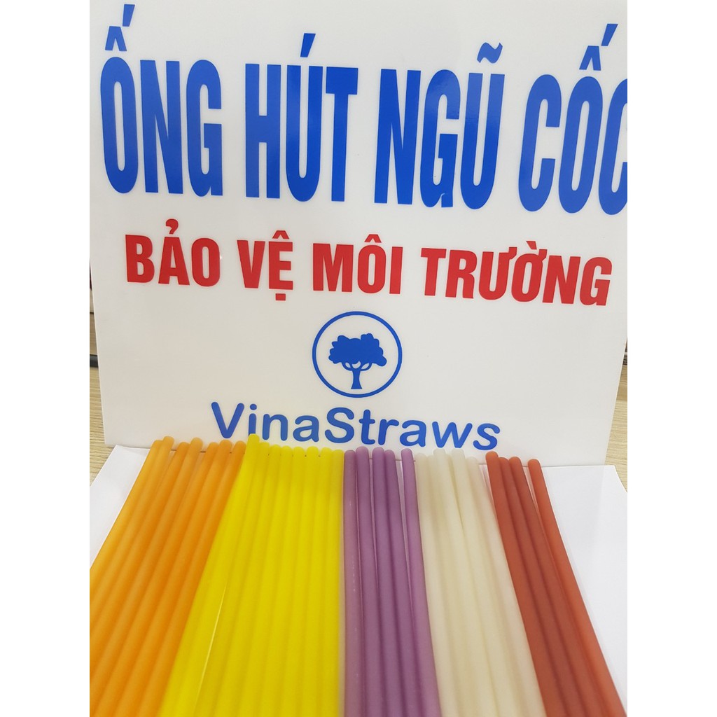 Ống mút an toàn cho bé: Combo 2 gói ống hút 1 dài và 1 ngắn