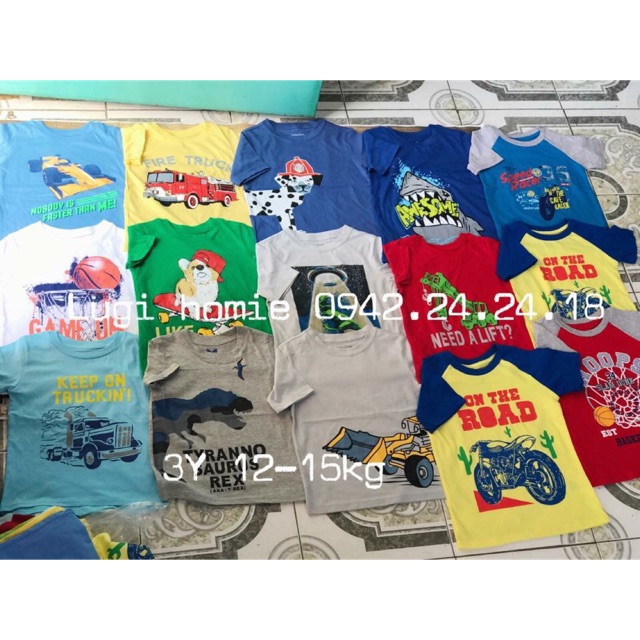 Combo sỉ quần áo bé trai