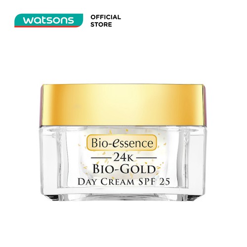 Kem Dưỡng Ban Ngày Bio-Essence Gold Chiết Xuất Vàng 24K SPF25 PA+++ 40g
