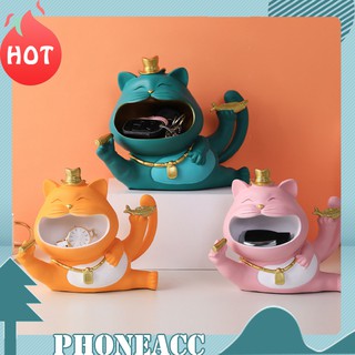 Tượng mèo may mắn để bàn trang trí