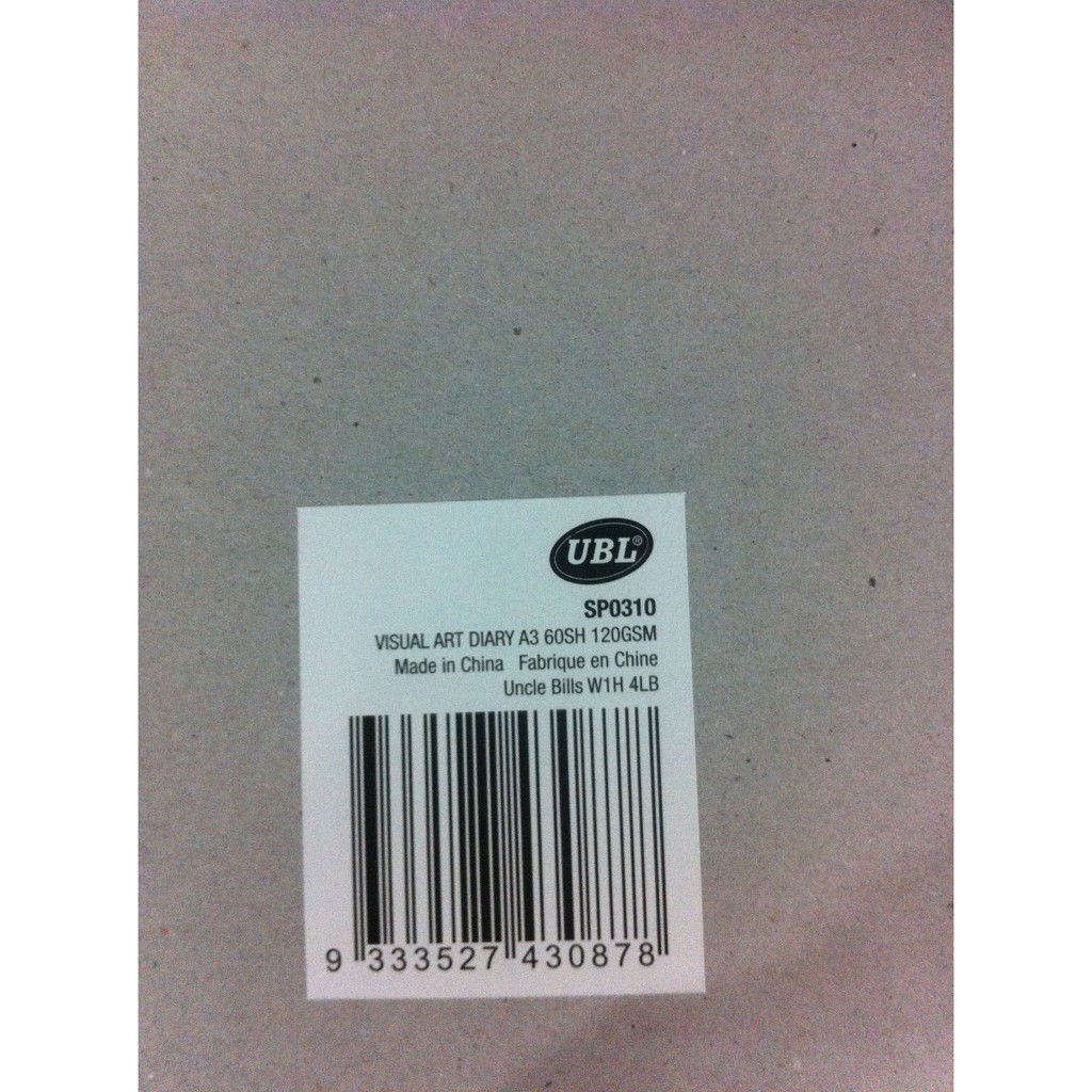 Vở A3 Giấy 120GSM Uncle Bills SP0310