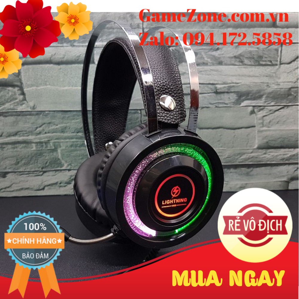 Tai nghe Lightning V6s led RGB | BigBuy360 - bigbuy360.vn