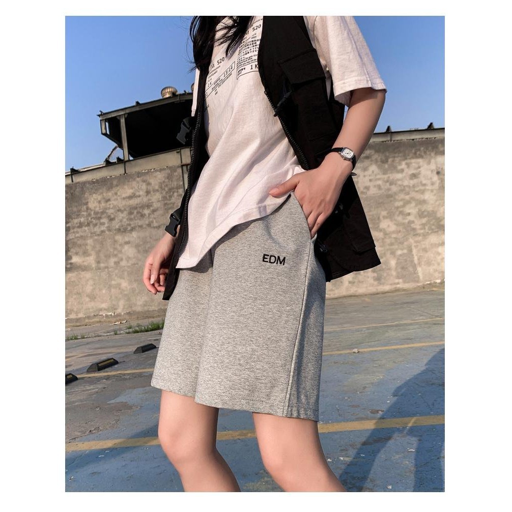 FS 0Đ_QUẦN SHORT NỮTHÊU CHỮ EDM