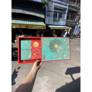 Hộp trung thu Khảm Hoa
