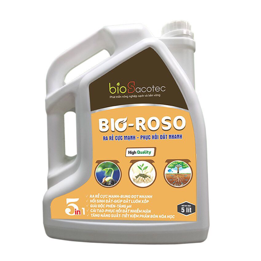 BIO - ROSO: RA RỄ CỰC MẠNH - PHỤC HỒI ĐẤT NHANH