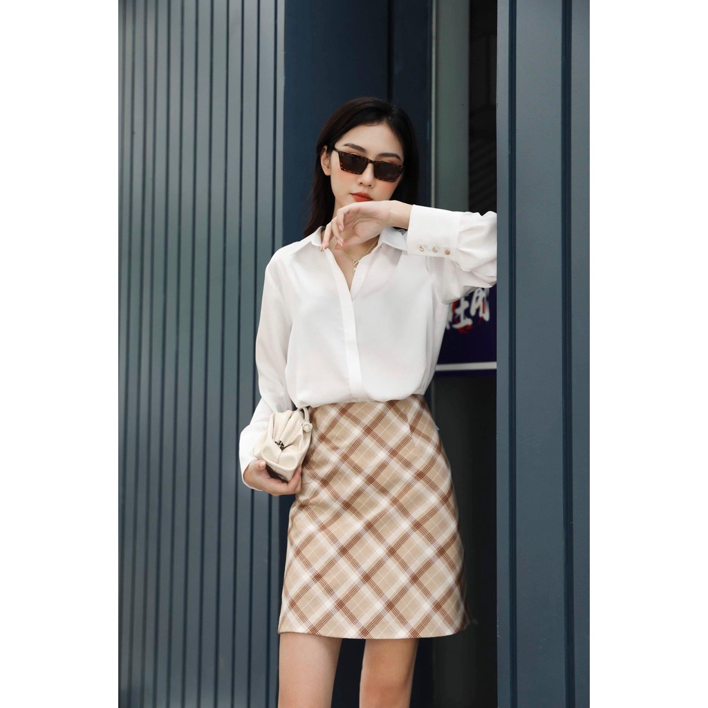 Áo sơ mi trơn basic nhiều màu Méo shop | BigBuy360 - bigbuy360.vn