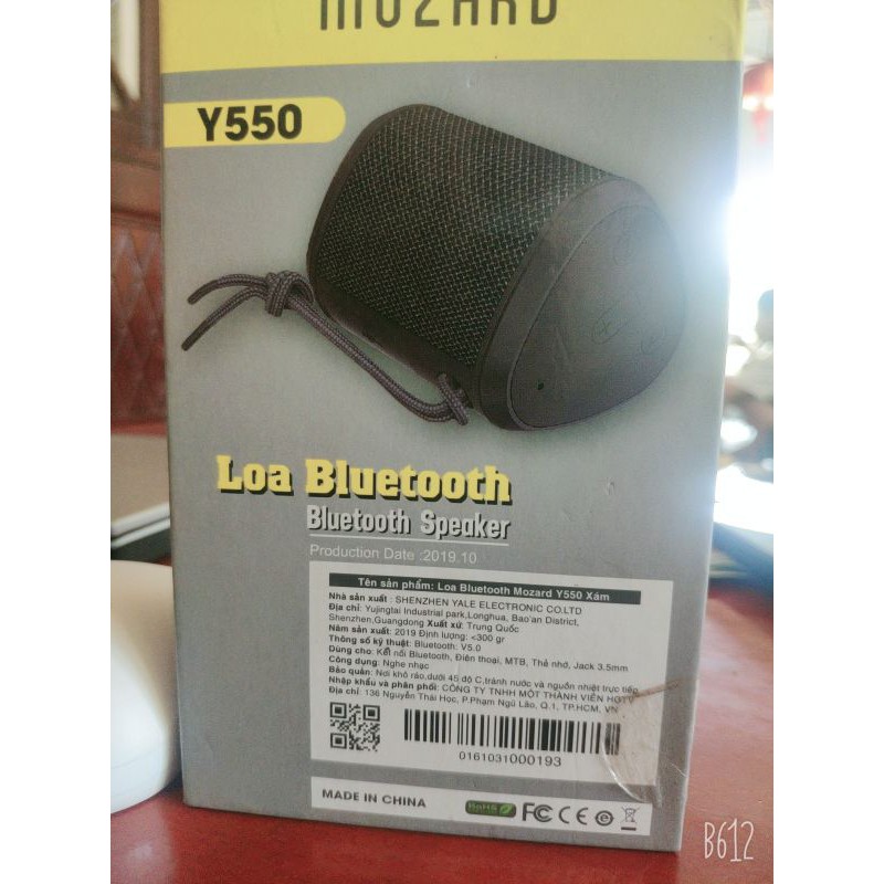 Loa bluetooth Mozard Full Box ( TGDD)