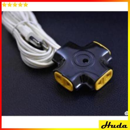 Ổ cắm điện du lịch chia 3 ngã 2.5 mét 10A 250V  DSG