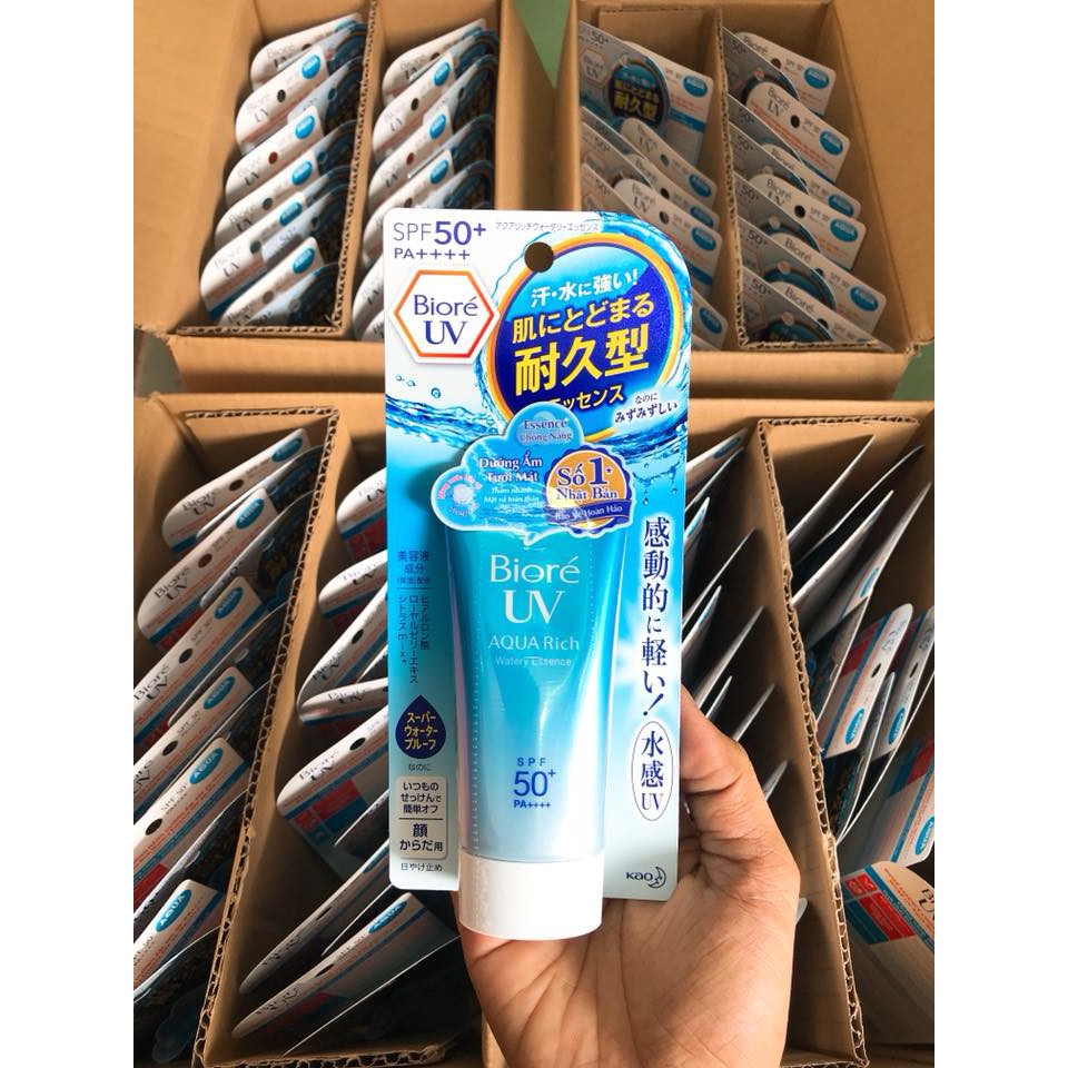 Kem chống nắng Biore UV Aqua Rich Watery Essence SPF50+/PA++++ 50ml | BigBuy360 - bigbuy360.vn