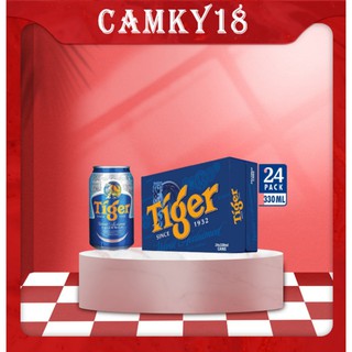 Thùng 24 Lon Bia Tiger 330ml