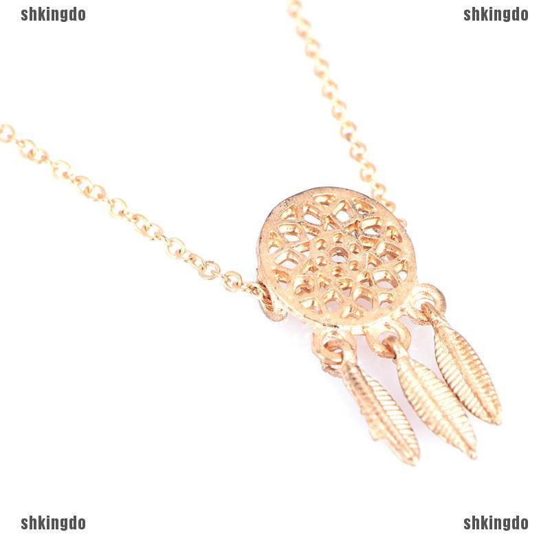 Vòng tay mặt phong cách Dreamcatcher phối tua rua thời trang