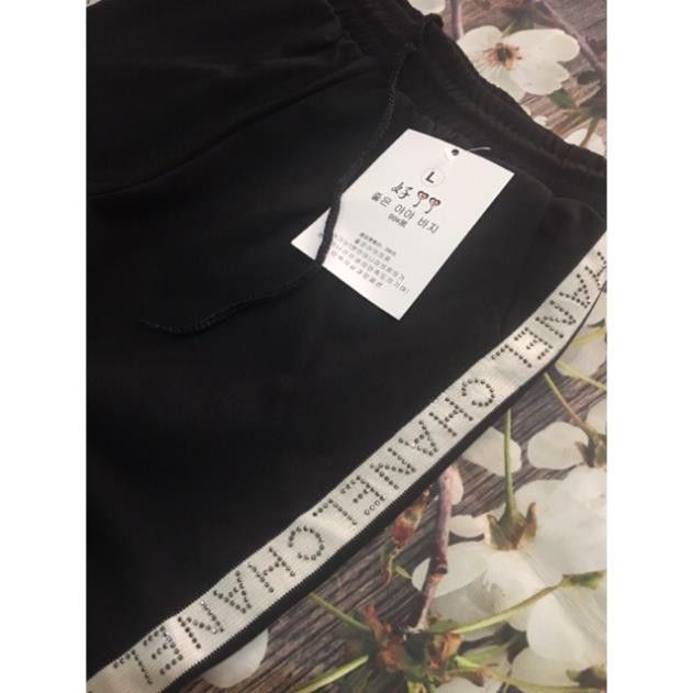 [XẢ KHO] Quần Baggy Thun Umi Viền Kim Tuyến, Đính Đá - Nhiều Mẫu | BigBuy360 - bigbuy360.vn