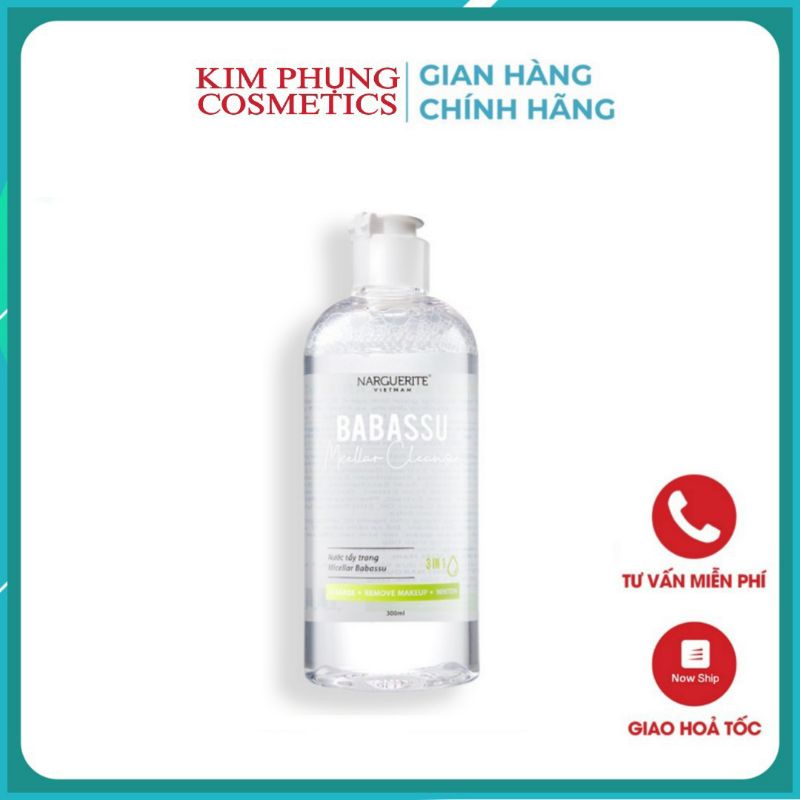Nước Tẩy Trang Babassu không cồn làm sạch da [HOT]