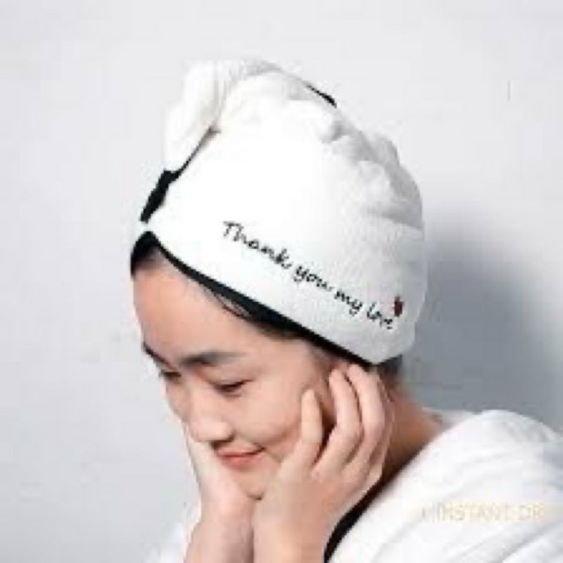 Mũ tắm mũ ủ tóc siêu xinh
