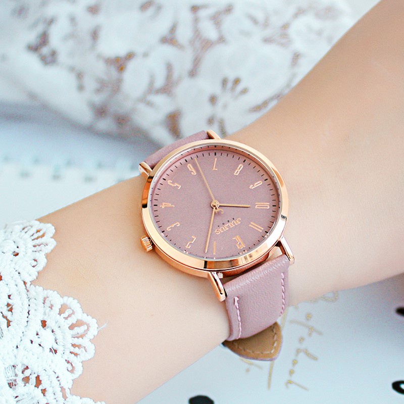 Combo đồng hồ nữ JA-1017 + vòng cup Julius | Julius Official