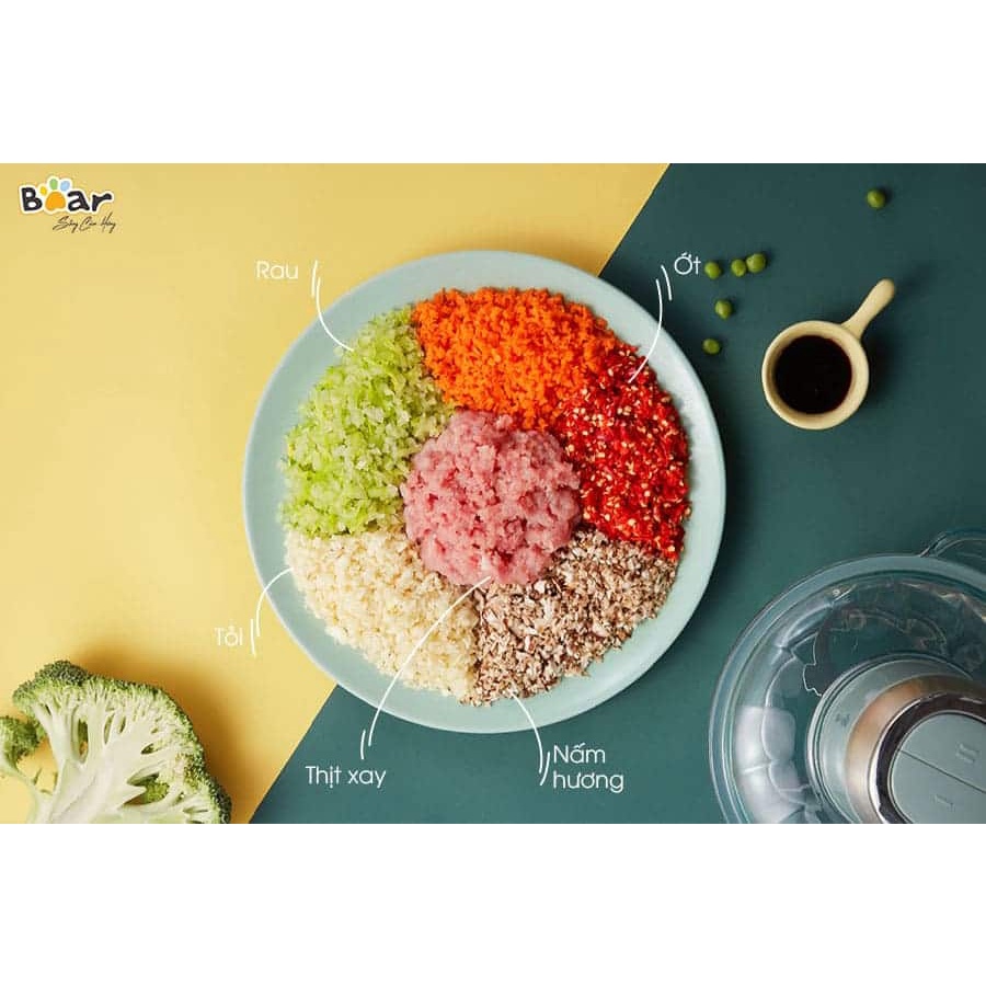 Máy Xay Đa Năng Bear 2.5L QSJ-C04R8S