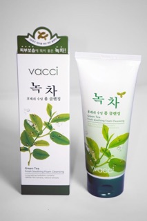 Sữa rửa mặt Vacci Tinh Chất Trà Xanh