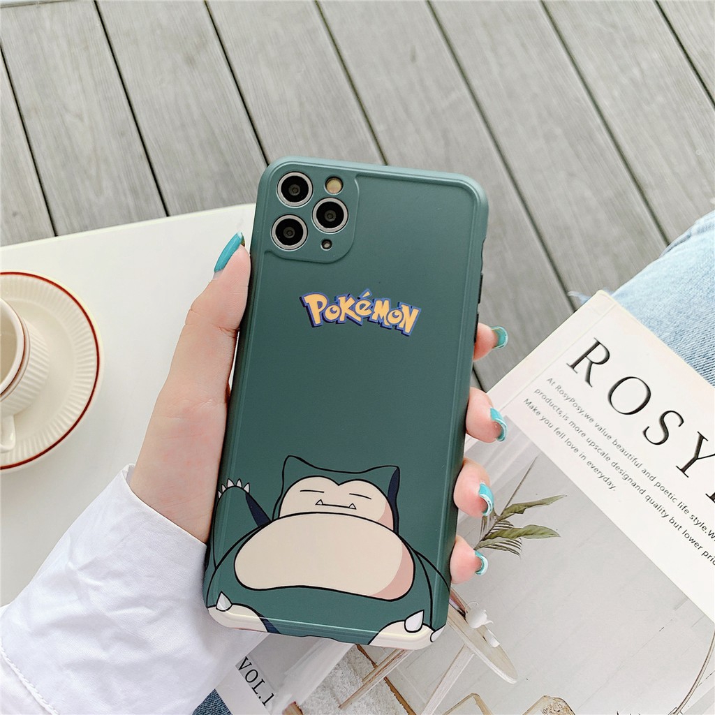 Ốp điện thoại nhựa mềm hình Pikachu Pokemon cho iPhone11 PRO MAX 6/6s 7/8plus SE2 X/XS XR XSMAX