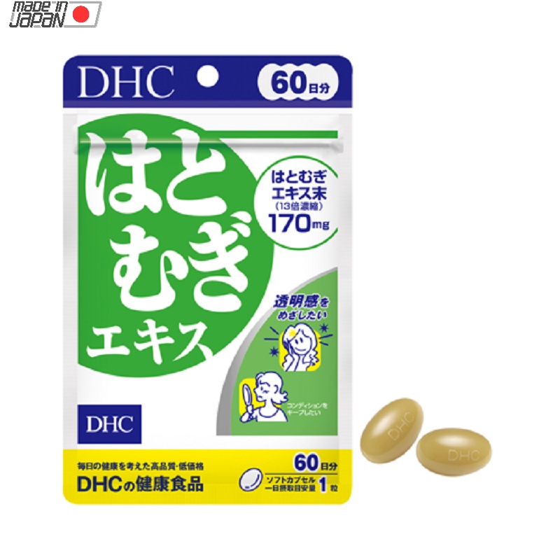 Viên uống Trắng da DHC Nhật Bản Adlay Extract [20 NGÀY]