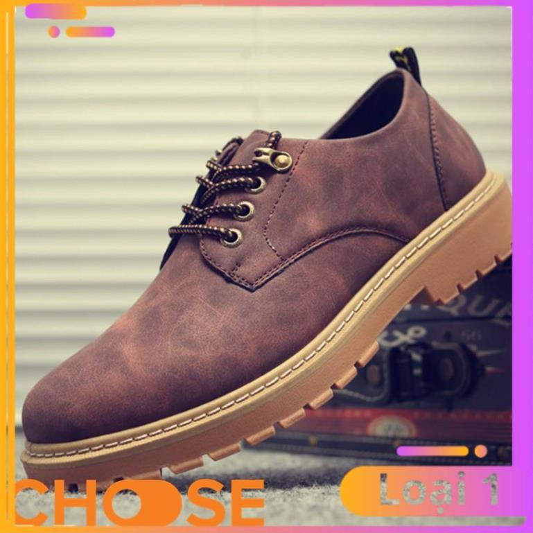 [Bản Mới Nhất] Giày Nam OXFORD Cao Bồi Phong Cách Choose Thể Thao Cột Dây G25K1 | BigBuy360 - bigbuy360.vn
