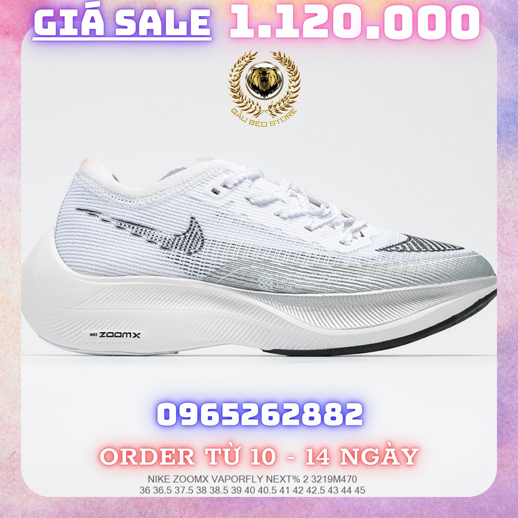 Order 1-2 Tuần + Freeship Giày Outlet Store Sneaker _Nike ZoomX Vaporfly Next% MSP: 3219M4701 gaubeaostore.shop