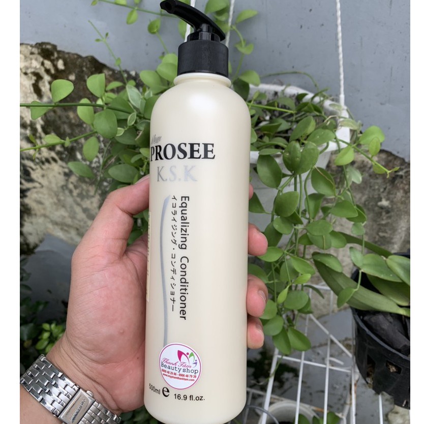 Dầu xả hạn chế gàu da đầu nhờn KSK Prosee Equalizing Conditioner Prosee 500ml