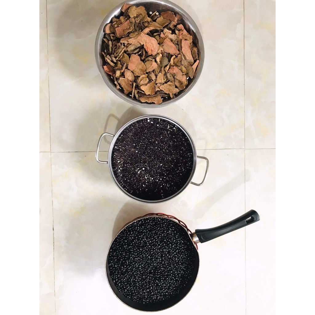 Hà Thủ Ô Đỏ khô chế đậu đen 1kg hàng chuẩn loại 1 Dược liệu Tây Bắc
